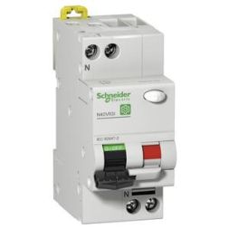 Schneider Electric M9D11610 M9 FI/LS N40 VIGI 1P+N 10A C 30MA AC circuit breaker