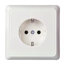 ELSO 245004 flush-mounted socket 16A RENOVATION completely pure white