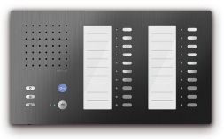 TCS CAI1200-0156 CAI1200 hands-free wall unit black Carus Adapto Audio indoor station