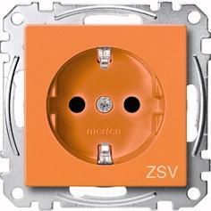 MERTEN MEG2300-0302 SCHUKO socket orange System M