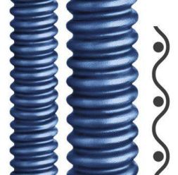Flexa 12041701007 AIRflex-KUW-PU-AS met blue AD10 7x10mm with plastic protection hose