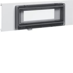 TEHALIT BRA1209AEEK9010 panel 9-way aluminum pure white with transparent door
