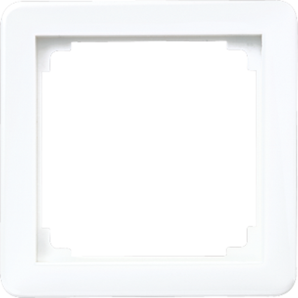 Jung CD590ZAWW intermediate frame RJ45, CD series, alpine white