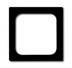 Busch-Jaeger 1746/10-885 central plate black matt