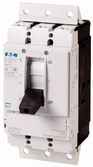 Eaton N2-200-SVE load disconnector, 3p, 200A, plug-in insert, 113734