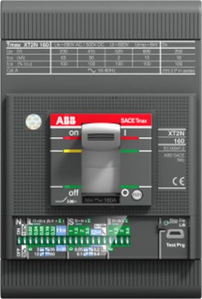 ABB Stotz-Kontakt XT2N 160 Ekip I In=160A 3p FF , XT2N 160 Ekip I IN=160A 3P FF Compact circuit breaker Tmax XT2 , 1SDA067063R0001