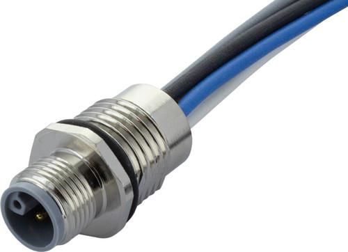 Murrelektronik 7000-P4281-9800100 M12 PUR strands 5x1.5 1m connector Power