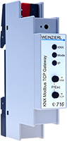 WEINZIERL 5425 KNX Modbus Gateway 716 secure | Modbus TCP
