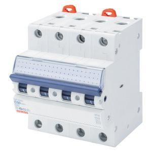 Gewiss GW92488 (MCB) D-20A 6kA 4-pole 4TE circuit breaker