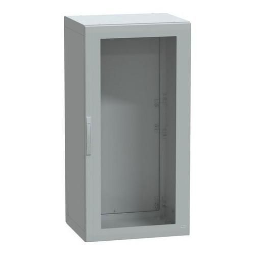 Schneider Electric NSYPLA1576TG 7035 POLY-WS 1500X750X620 1 GLASS DOOR standing cabinet