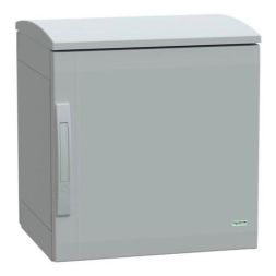Schneider Electric NSYPLAT554G 7035 POLY-WS 500X500X420 1 DOOR standing cabinet