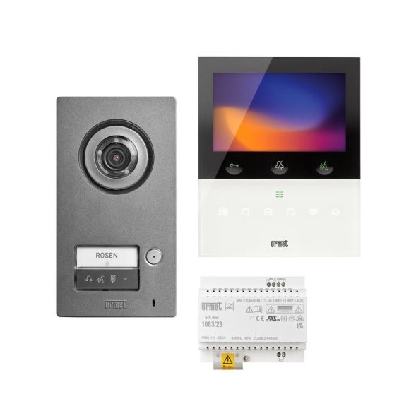 Grothe 74711 SET 1784/716 EFH 2VOICE Comfort Plus video intercom set