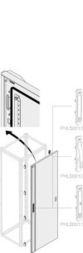 ABB Striebel & John PDNB2156 door made of sheet steel, without lever handle, grid unit 14/height 10 , 1STQ002268B0000