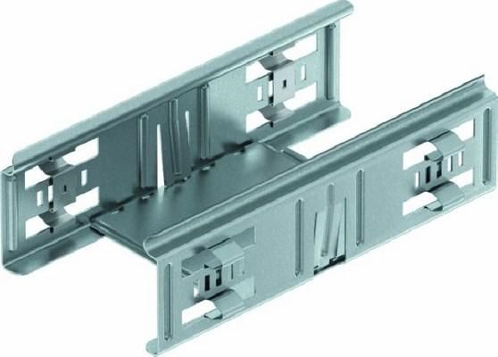 OBO Bettermann KTSMV 610 DD 60x100x200 longitudinal connector set for cable tray, 6068936