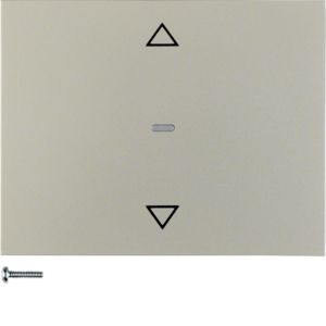 BERKER 85245273 KNX-RF blind button quicklink K.1/K.5 | Arrows | painted stainless steel