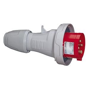 Legrand 555328 CEE plug 4P 16A 415V red IP67