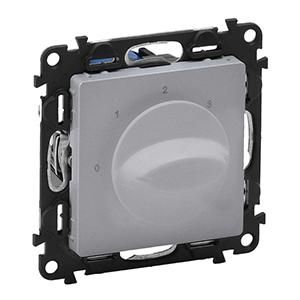 Legrand 752332 rotary switch Valena Life 0-1-2-3 AL, (aluminium)