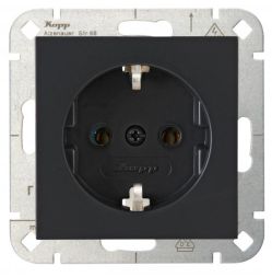 Kopp 949315006 HK07 anthracite SCHUKO socket