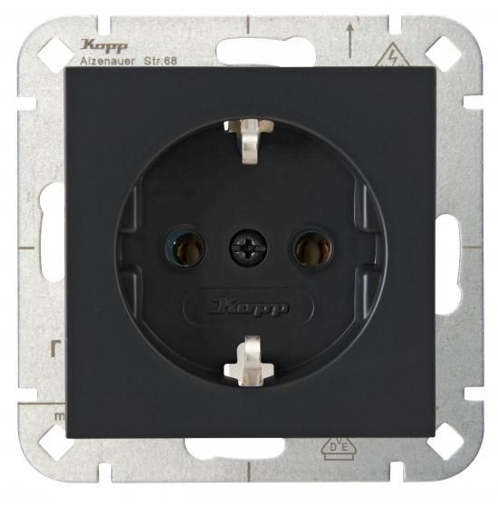 Kopp 949315006 HK07 anthracite SCHUKO socket