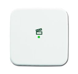 Busch-Jaeger 6233-10-214 Rocker switch, 1-way, with symbol &amp;#039;Scene&amp;#039; alpine white