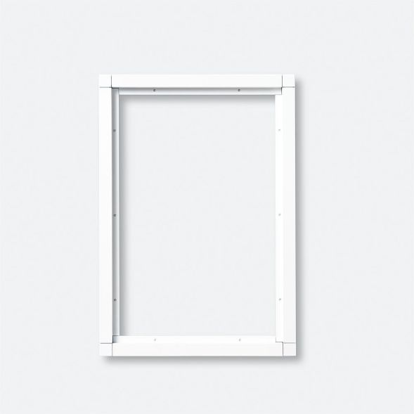 Siedle KR 611-3/2-0 SM combination frame in silver metallic
