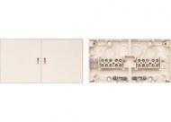 MERTEN 521044 Device connection box with three divisions UP+AP polar white