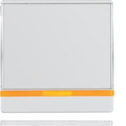 Berker 16966089 rocker with 2 enclosed lenses and large labeling field polar white including Berk