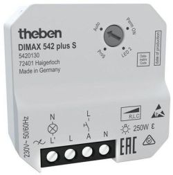 Theben 5420130 DIMAX 542 plus S for ESL/LED 230V UP universal dimmer
