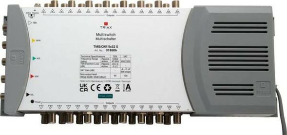 Triax 318612 TMS/CKR PRO 5x32 S single multiswitch
