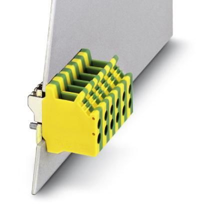 Phoenix Contact 0708315 DFK 4-PE 18A 0.2qmm-6qmm green-yellow PE feed-through terminal