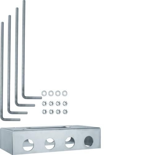 Hager XEV428 floor base for stand XEV426