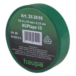 HAUPA 263896 insulating tape PVC 19mm 33m gn UV-best