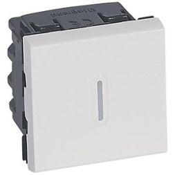 Legrand 077094 changeover switch MOSAIC 16A BEL 2M WS , (white)