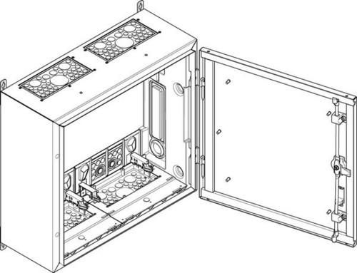 ABN protective insulated IP54 550x502x225mm wall housing (SP23)