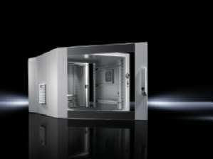 RITTAL 7715535 EL wall-mounted distribution housing 3-part 15U with glass door WHD=600x746x673mm