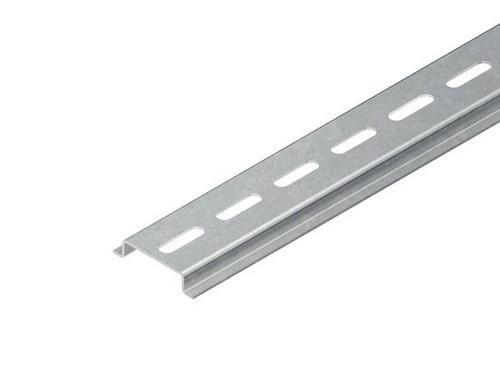 Niedax 2933/2VL hat profile 35x7.5x2000mm perforated support rail