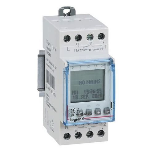 Legrand 412726 AlphaRex³ DY22 BLE 230VAC 2 channel timer