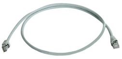 Telegärtner L00006A0035 MP8 FS500 LSZH grey 1: 1 Cat.6A-ISO 50.0 patch cable S/FTP