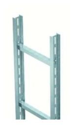 OBO Bettermann SLS 80 W40 9 FT with W 40 rung vertical ladder industrial, 6013899