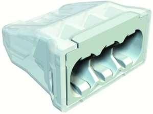 OBO Bettermann 61/325 3x2.5mm2 light grey plug-in terminal, 2054485