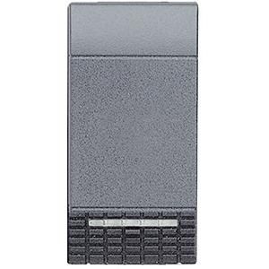 Bticino L4044N button 2-pole 2-pole 1mod, (anthracite)