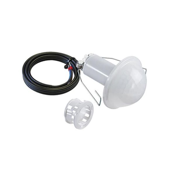 EsyLux EP10426018 Mini motion detector MD-C360i/12 mini opal-matt