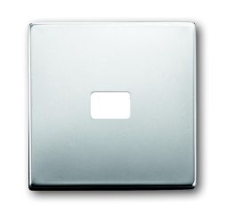 Busch-Jaeger 1720-866 rocker, open for red pull switch cap stainless steel