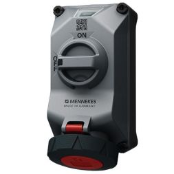 MENNEKES 5814506T DUOi R 32A5P6h 400V IP69 wall socket
