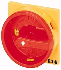 Eaton SVB-T0 handle, red/yellow, lockable, for padlock, for T0, T3, P1 , 057892