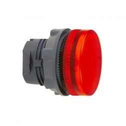 Schneider Electric ZB5AV043S 22 round dome red grooved indicator light
