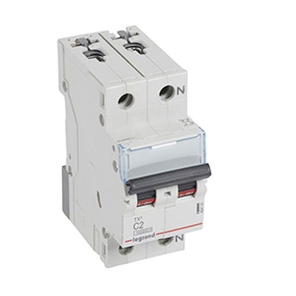 Legrand 404181 Circuit breaker TX3 C2A 1P+N 10KA 2M