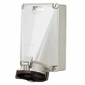 Mennekes 140 wall socket 125A 4-pole 7h 500V IP67