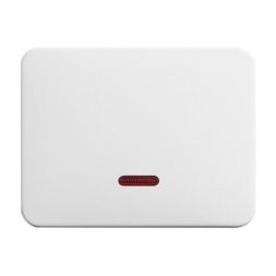 Busch-Jaeger 6543-24G-102 control element, with glow lamp studio white high gloss