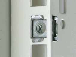 RITTAL 2092200 19&amp;#039; cage nuts M6x16mm galvanized, pack of 50.